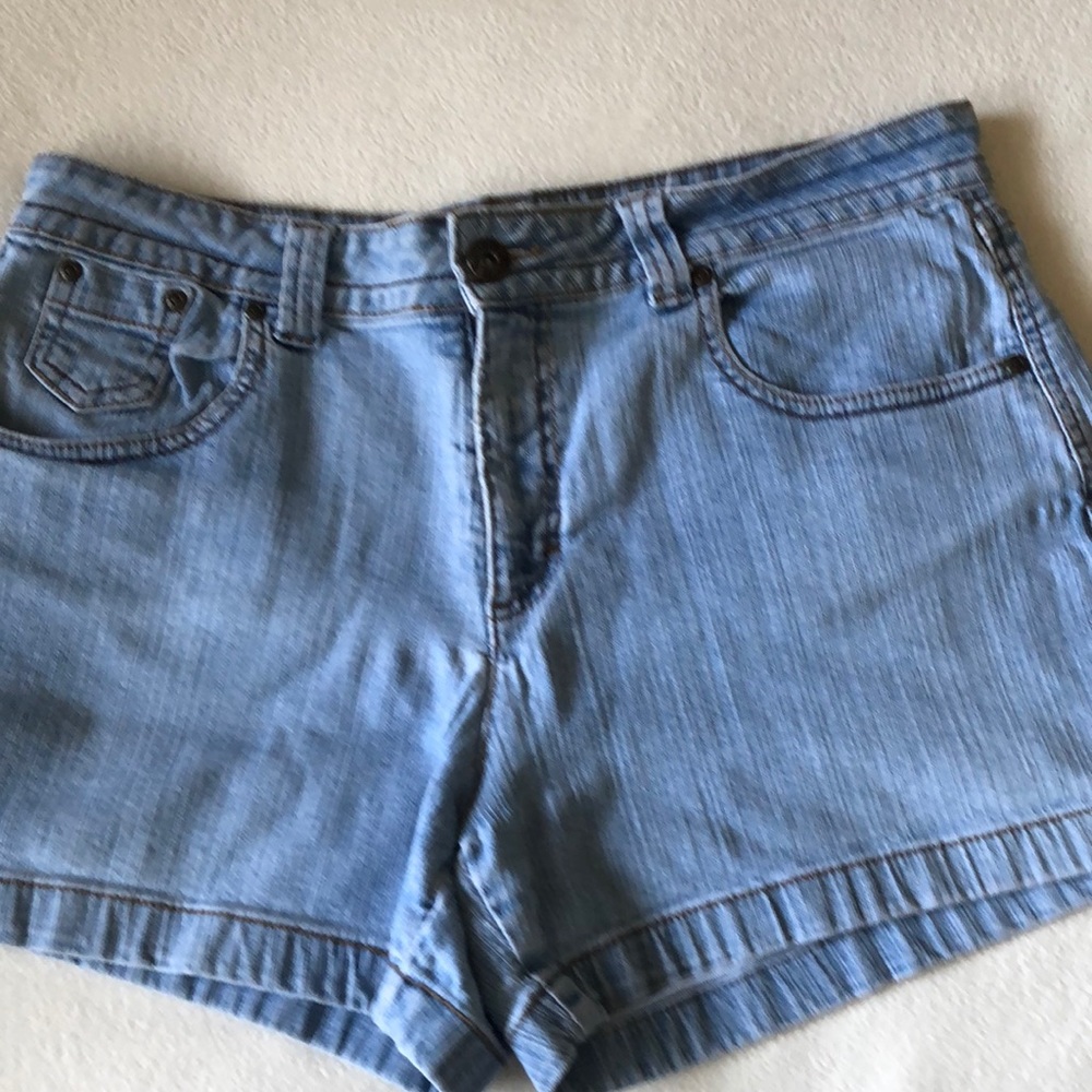 Light Blue Jean Shorts